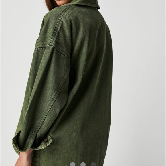 NWT Free People We the Free Madison City Denim Jacket size S ✨ - Picture 8 of 10